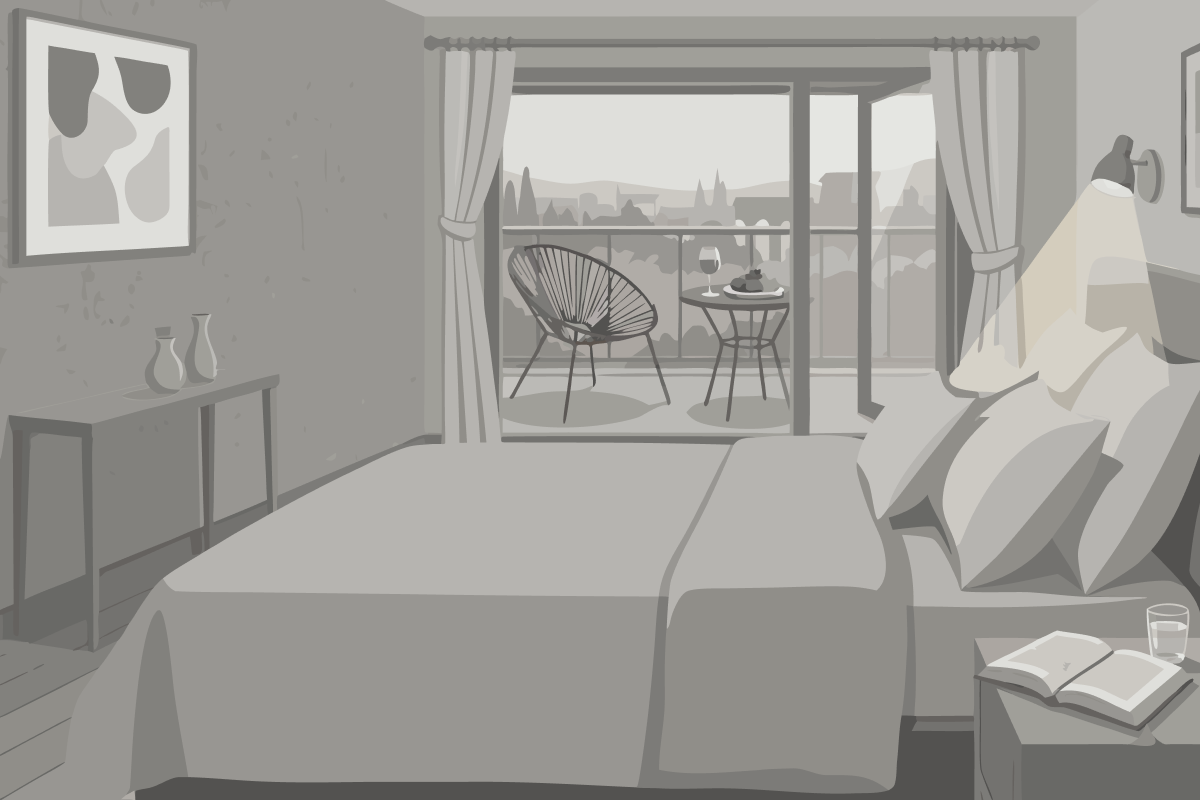 Palace Room Two Queen Beds with Ocean View